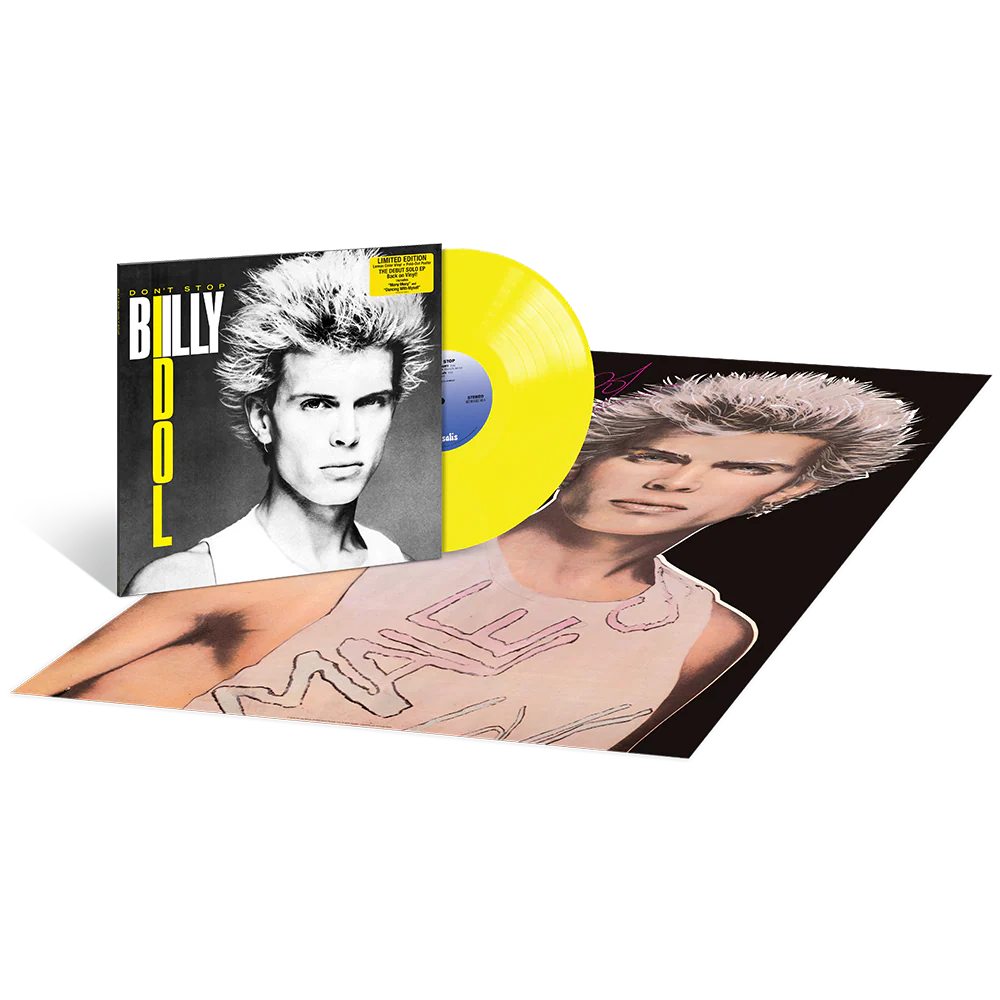 Billy Idol - Don't Stop (Extended Play) (Limited Edition, "Lemon Jelly" Colored Vinyl) [Vinyl] Vinyl Record