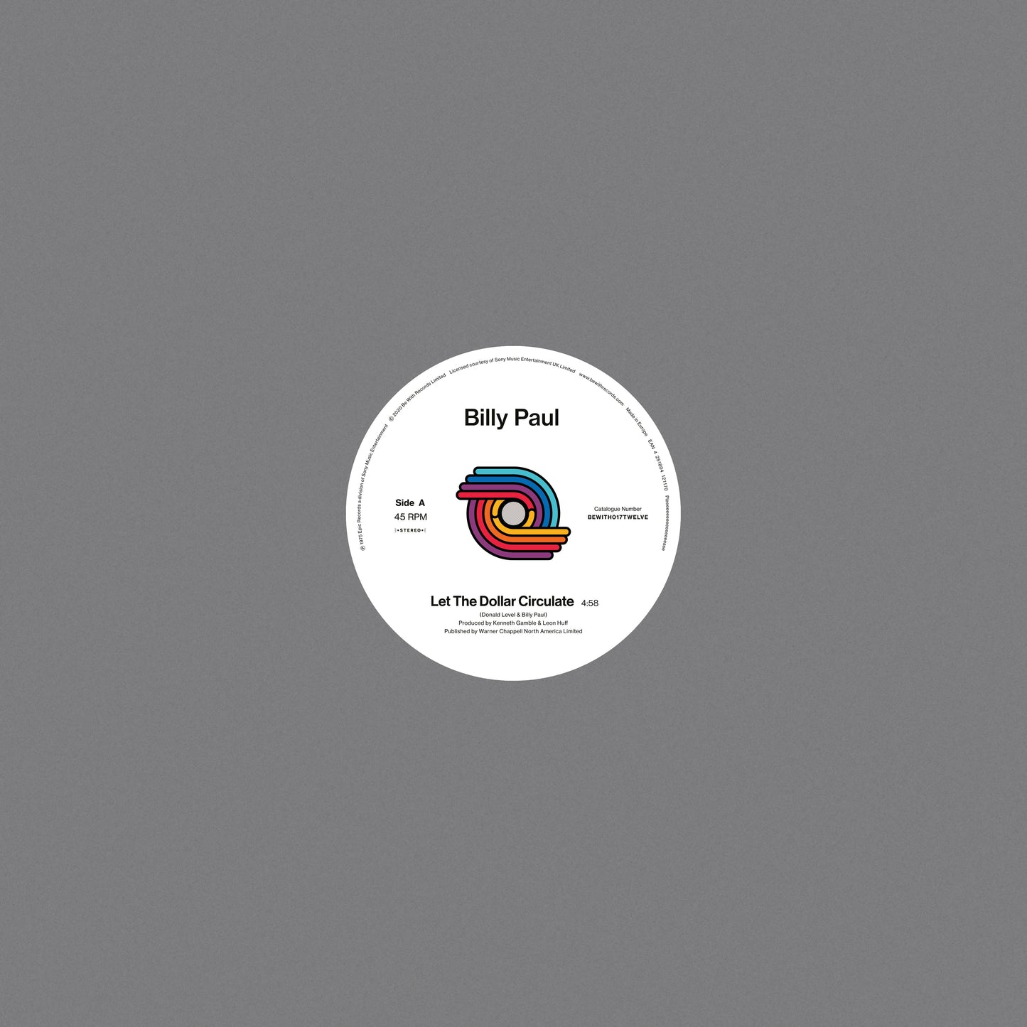 Let The Dollar Circulate / East Vinyl Record