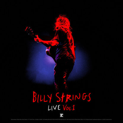 Billy Strings Live Vol 1 (Indie Exclusive, Translucent Blue180 Gram Vinyl) (2 Lp's)  Vinyl Record