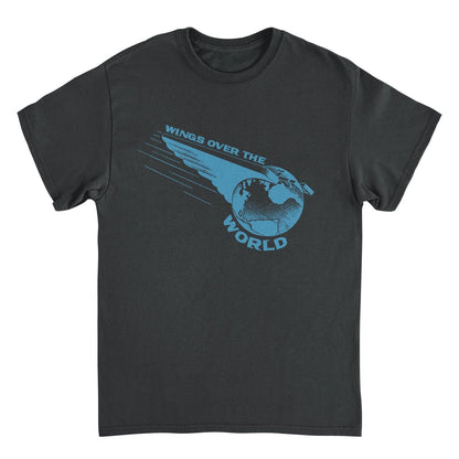 Pan Am Wings Over the World Mens T Shirt Black Officially Licensed