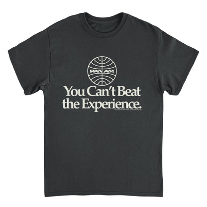 Pan Am Airways You Cant Beat the Experience Mens T Shirt Black Officially Licensed