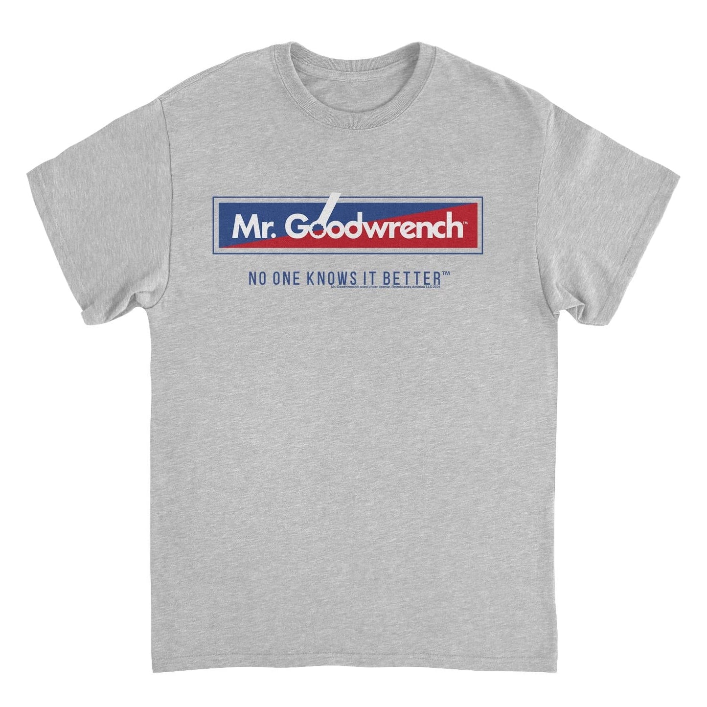 Mr Goodwrench No One Knows Mens T Shirt Sport Grey Officially Licensed
