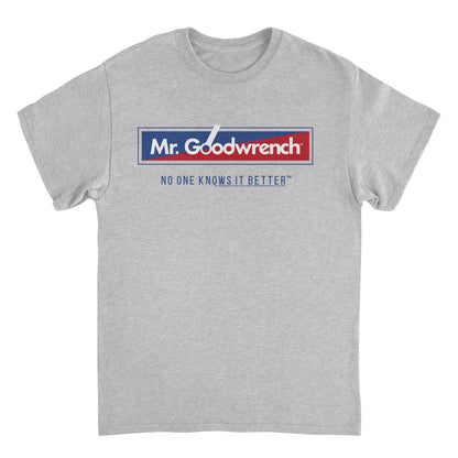 Mr Goodwrench No One Knows Mens T Shirt Sport Grey Officially Licensed