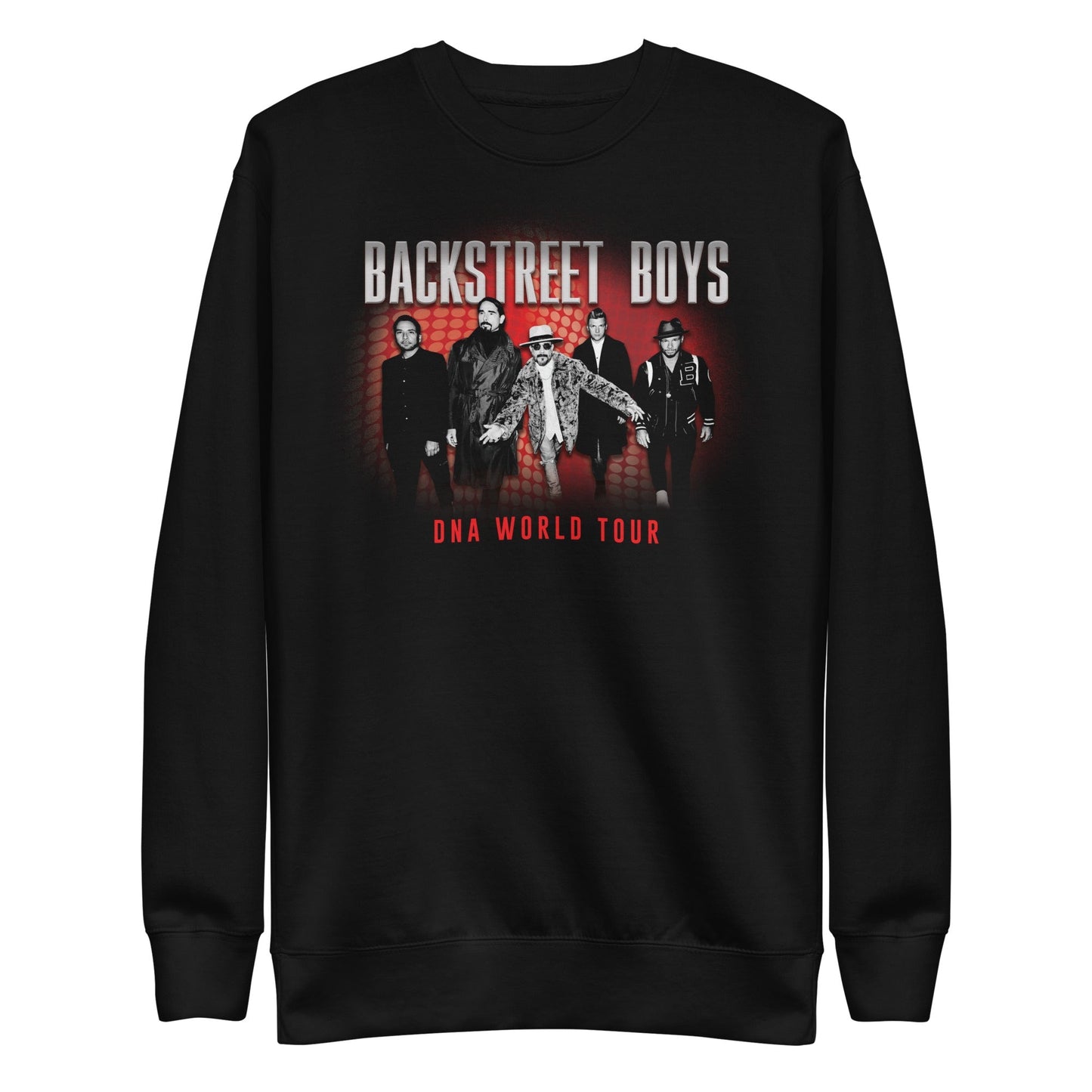 Backstreet Boys DNA World Tour Mens Sweatshirt Black