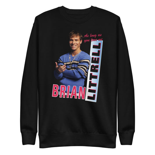 Backstreet Boys Brian Littrell Mens Sweatshirt Black