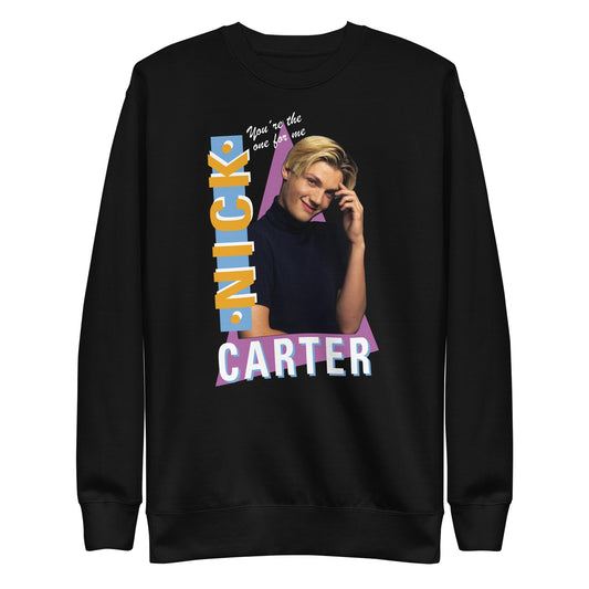 Backstreet Boys Nick Carter Mens Sweatshirt Black