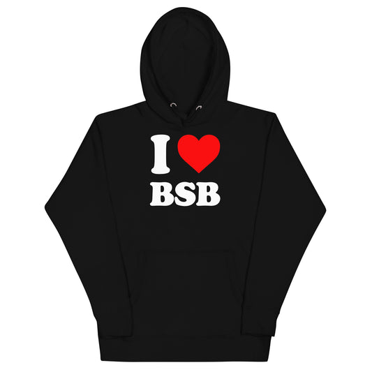 Backstreet Boys Love BSB Mens Hoodie Black