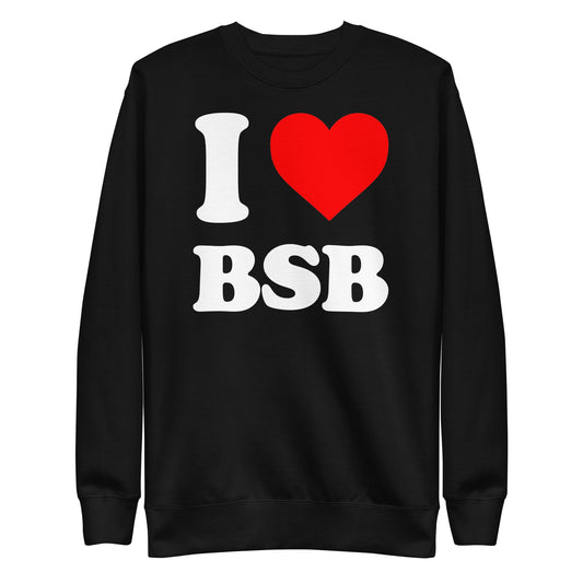 Backstreet Boys Love BSB Mens Sweatshirt Black