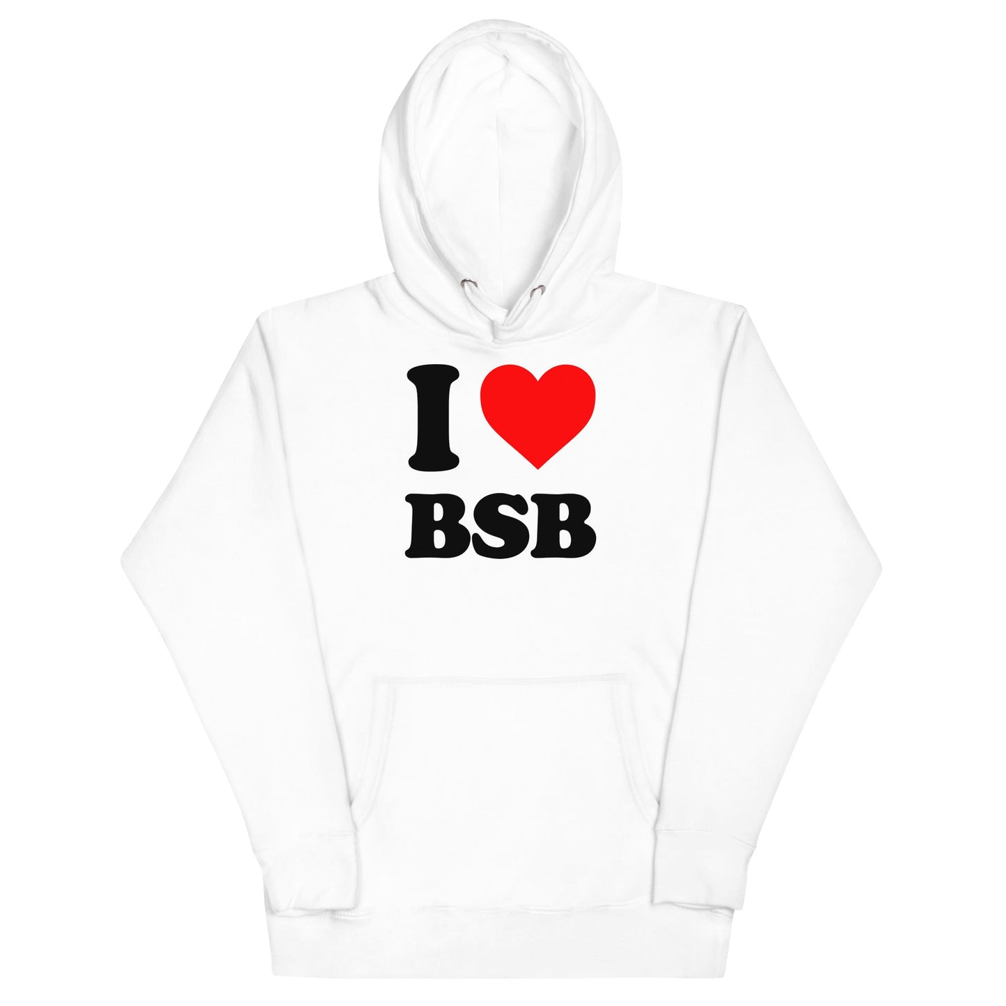 Backstreet Boys Love BSB Mens Hoodie White