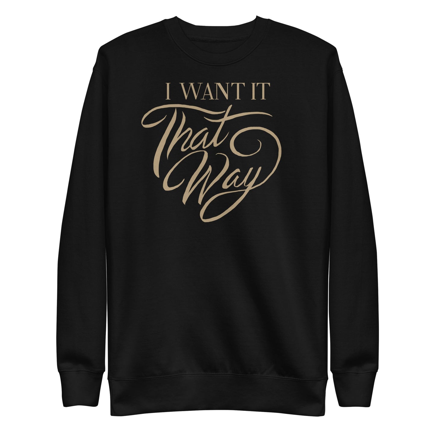 Backstreet Boys I Want it That Way Mens Sweatshirt Black