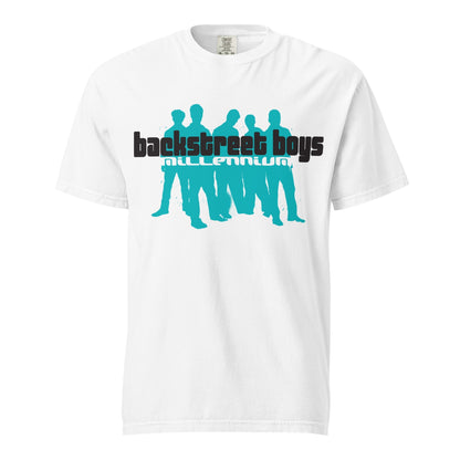 Backstreet Boys Millennium Mineral Wash Officially Licensed Mens T Shirt White
