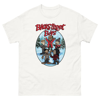 Backstreet Boys A Very Backstreet Christmas Officially Licensed Mens T Shirt White