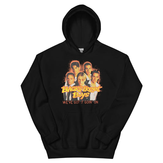 Backstreet Boys Goin On Officially Licensed Hoodie Sweatshirt Black