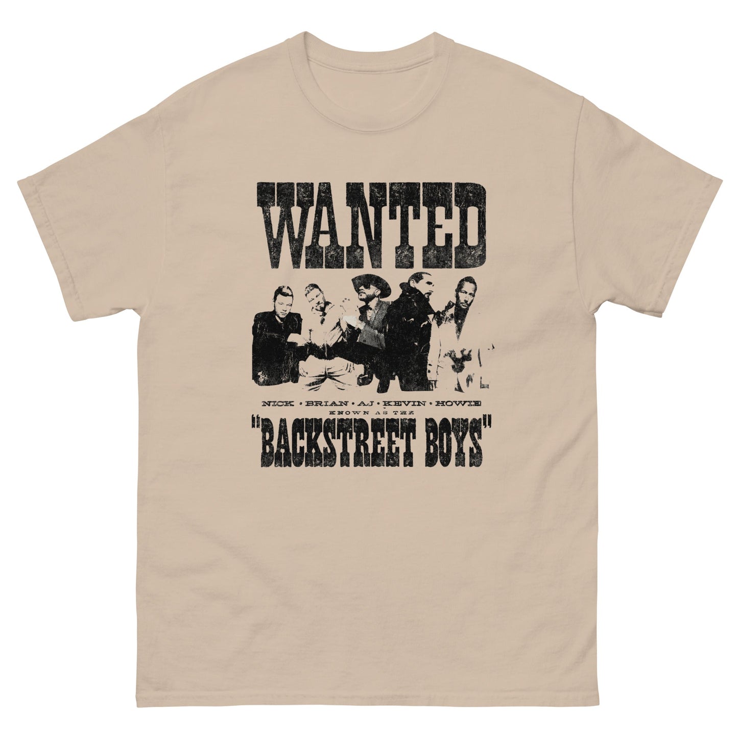 Backstreet Boys Wanted Mens T Shirt