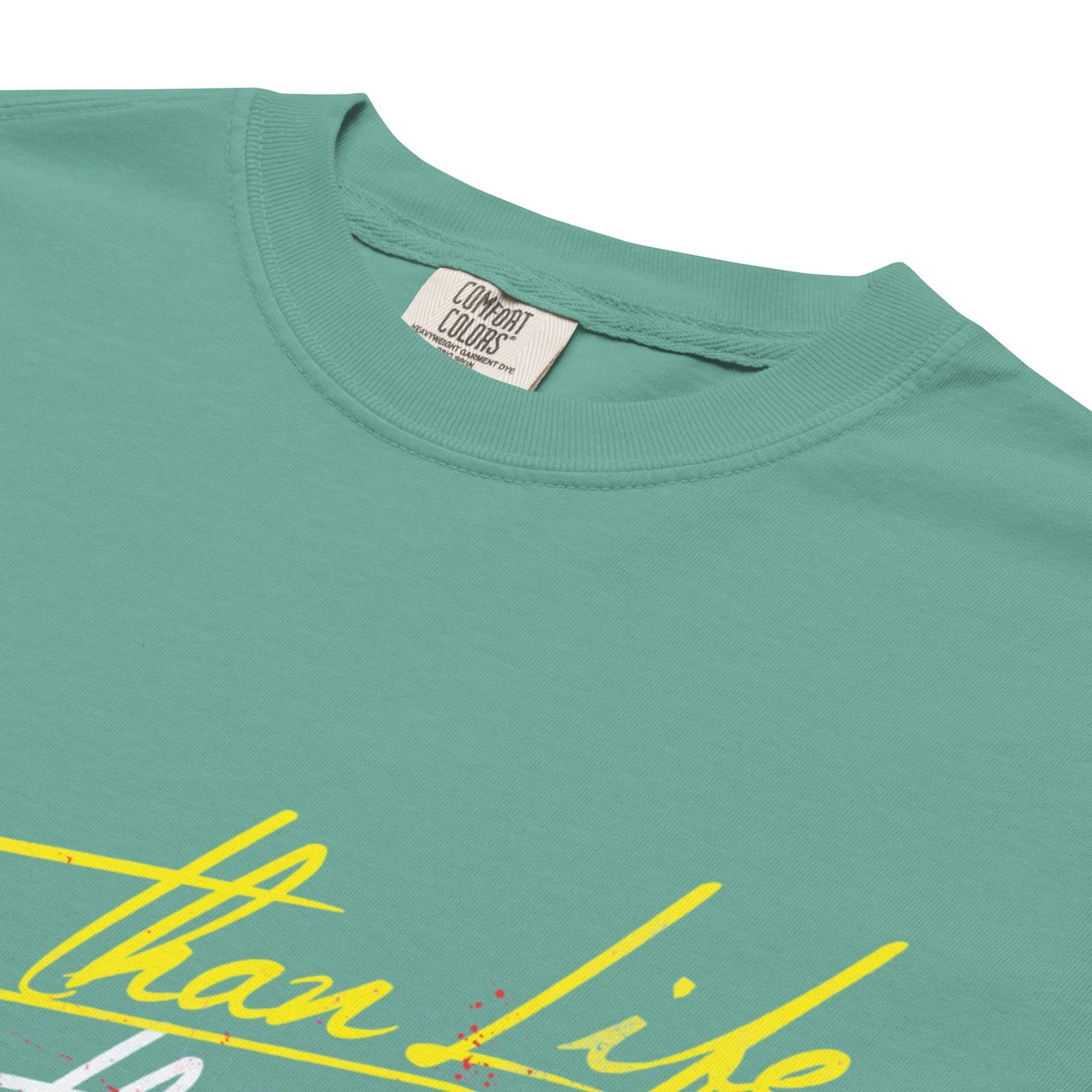 Backstreet Boys Larger Than Life Mineral Wash Officially Licensed Mens T Shirt Teal