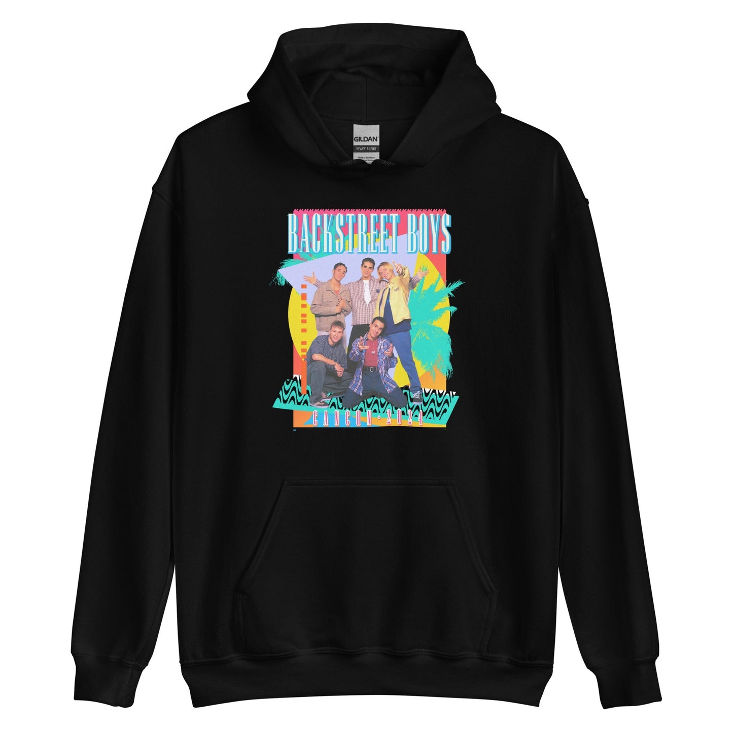 Backstreet Boys Cancun 2024 Officially Licensed Hoodie Sweatshirt Black
