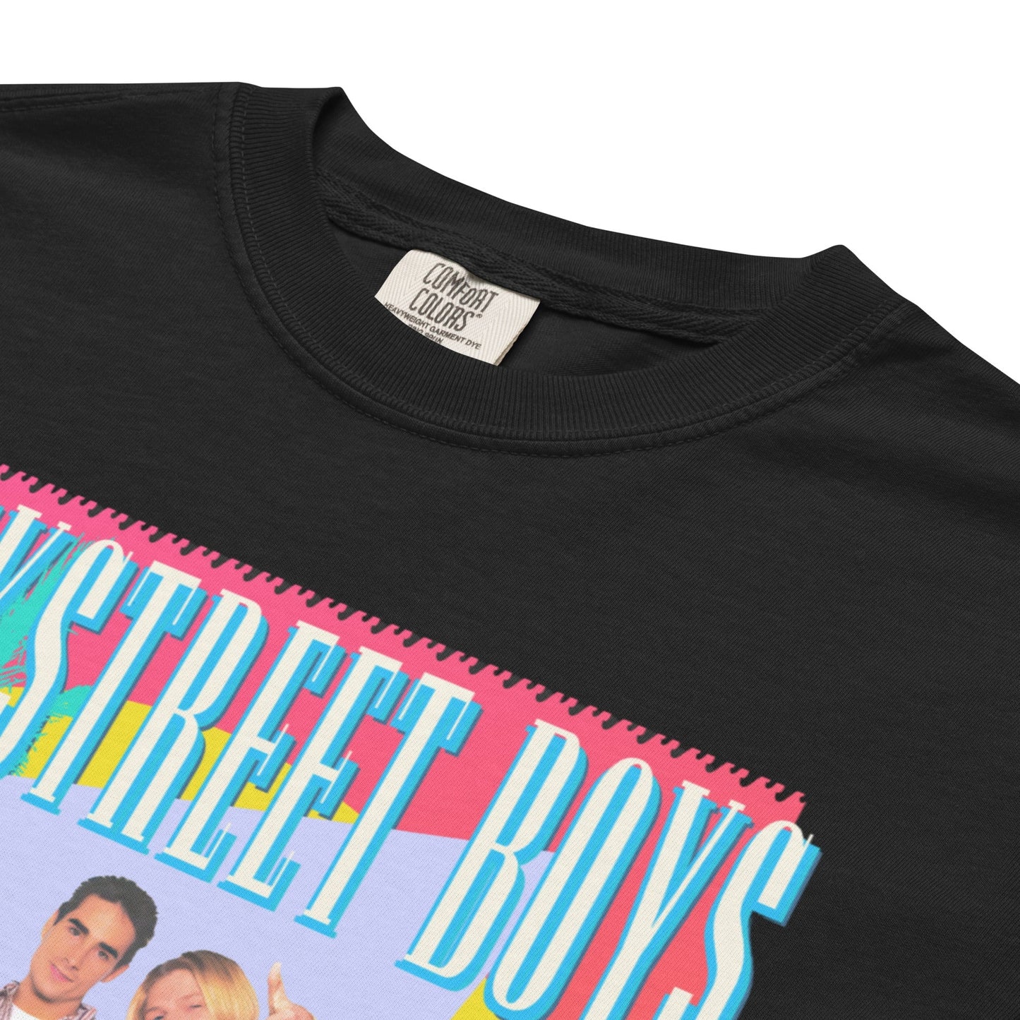 Backstreet Boys Cancun 2024 Mineral Wash Officially Licensed Mens T Shirt Black
