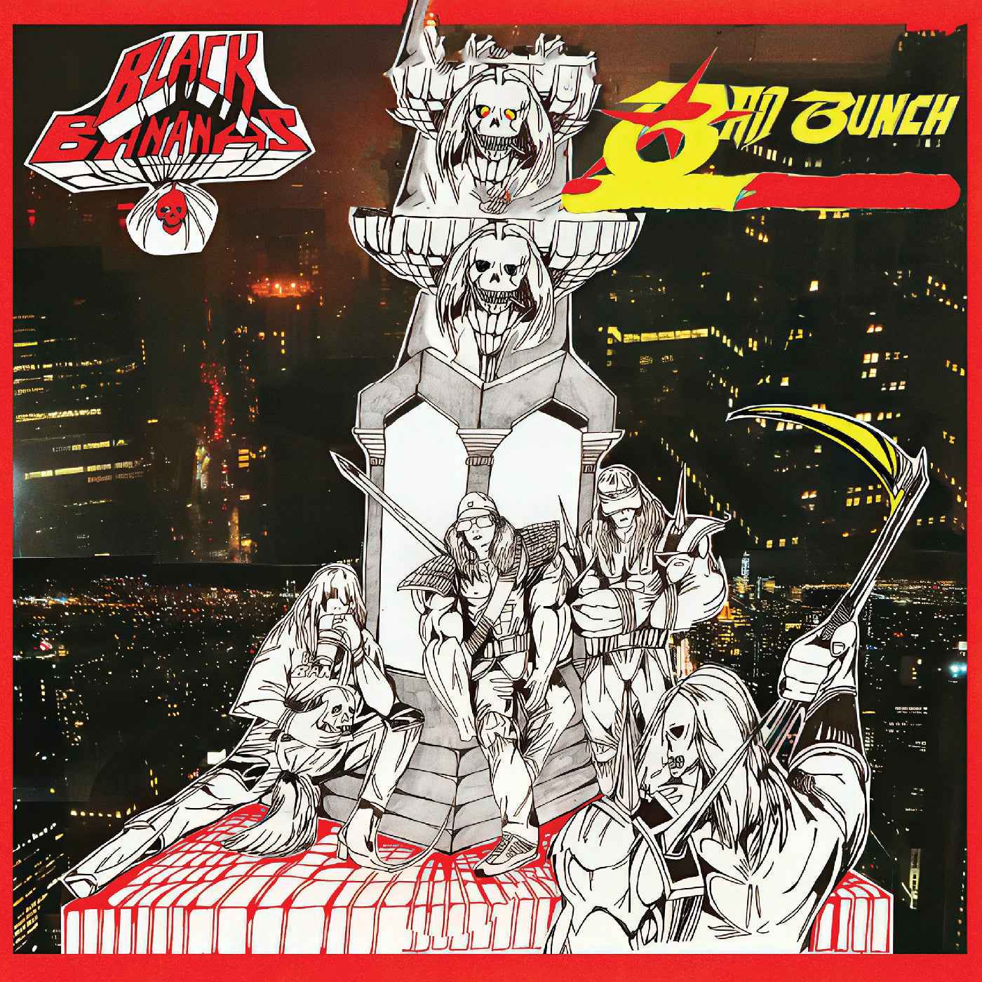PRE-ORDER Black Bananas - Bad Bunch (Indie Exclusive, Banana Splatter Vinyl) [Vinyl] Vinyl Record