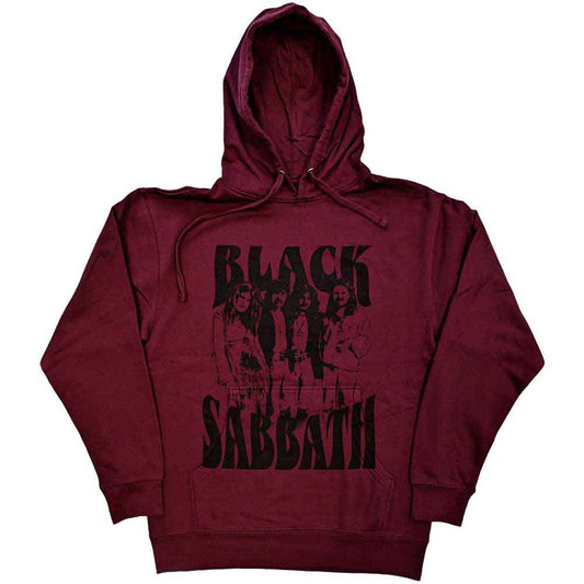 Black Sabbath Band and Logo Hoodie Sweatshirt Officially Licensed