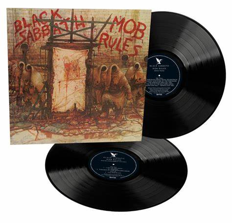 Black Sabbath  Mob Rules Deluxe Edition Import 2 Lp's Vinyl Record