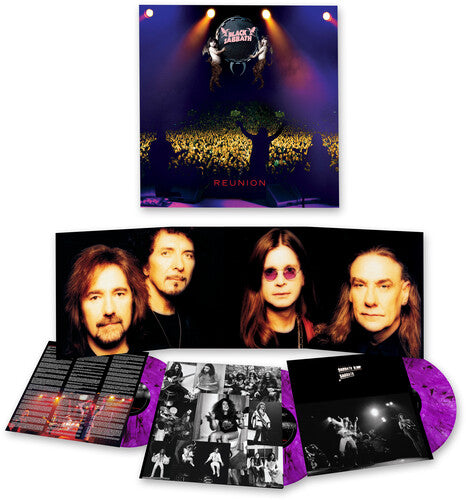 Black Sabbath - REUNION IndieD2C Exclusive Purple Smoke Vinyl Vinyl Record