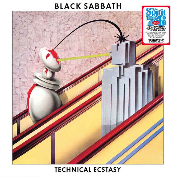 Black Sabbath - Technical Ectasy (Spirit Of '76, Brick & Mortar Exclusive) [Clear With Green/Black Splatter Vinyl] [Vinyl] Vinyl Record