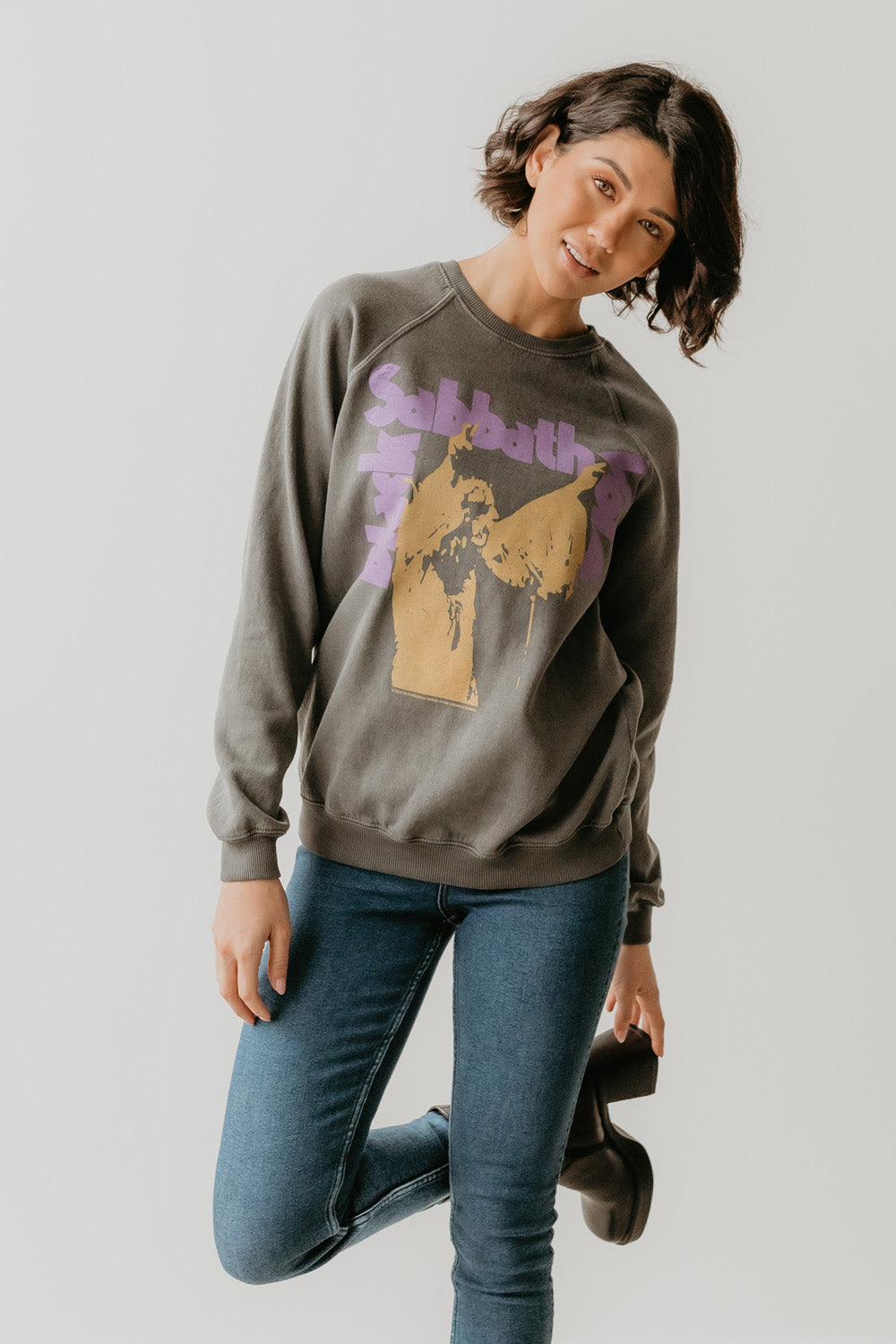 Black Sabbath Vol. 4 Sweatshirt Vintage Black