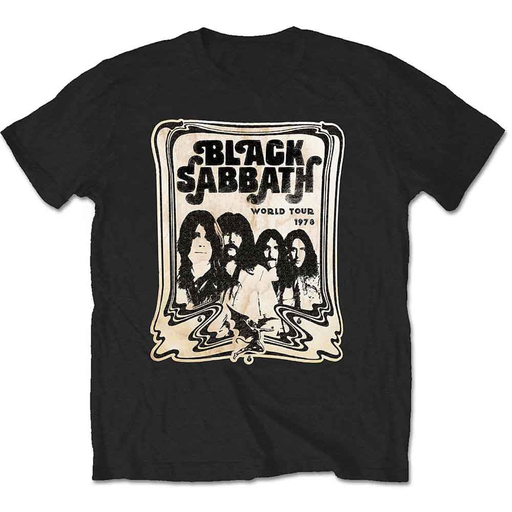 Black Sabbath World Tour 1978 [T-Shirt] Officially Licensed