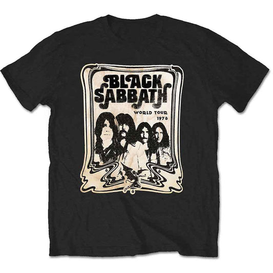 Black Sabbath World Tour 1978 [T-Shirt] Officially Licensed
