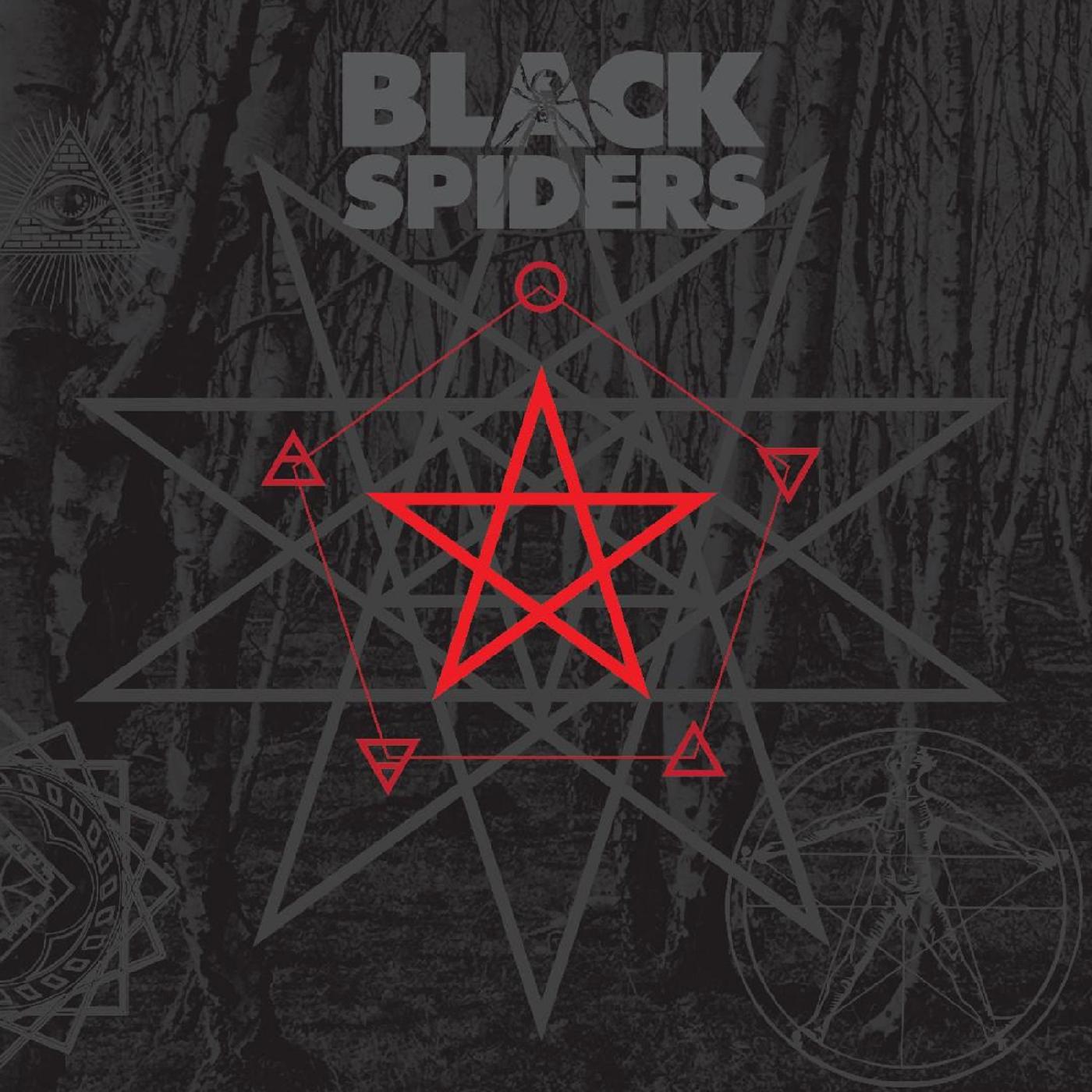 Black Spiders - Black Spiders (SILVER VINYL) Vinyl Record