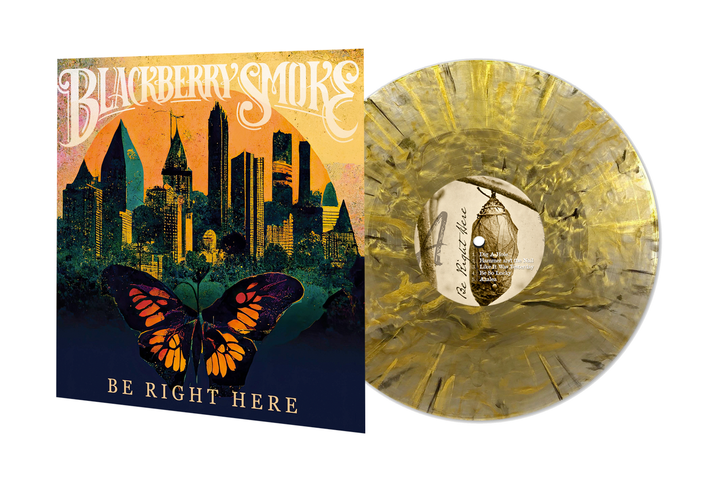 Be Right Here (Indie Exclusive Gold Vinyl) Vinyl Record
