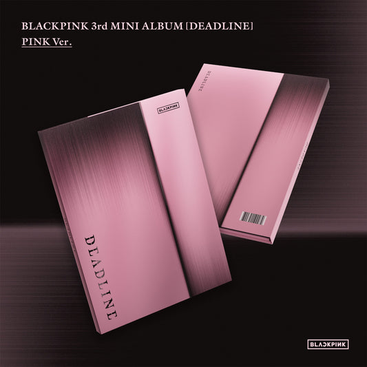 Blackpink 3Rd Mini Album [Deadline] Pink Ver. Music CD