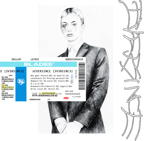 Bladee - Eversince (Colored Vinyl, White) [Vinyl] Vinyl Record