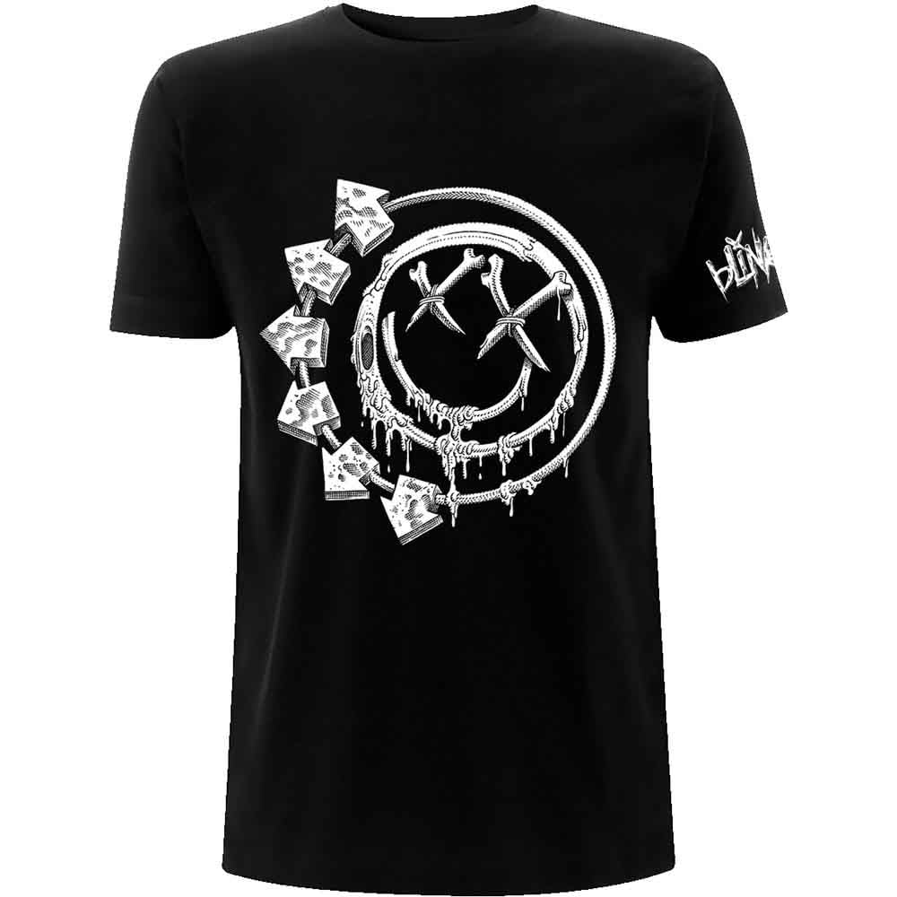 Blink 182 Bones T Shirt Black Officially Licensed