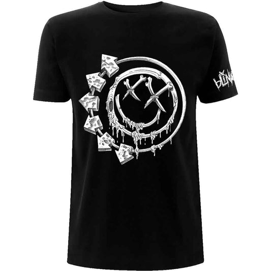 Blink 182 Bones T Shirt Black Officially Licensed
