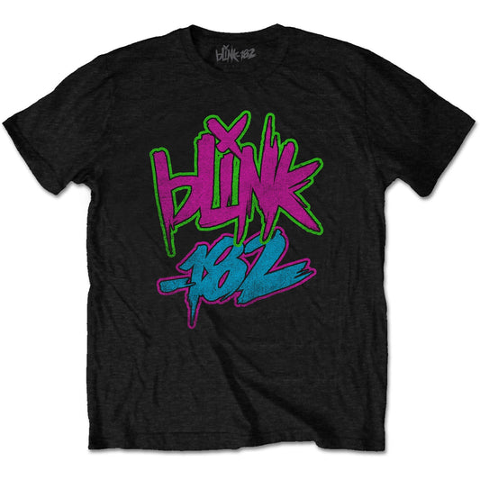 Blink-182 Neon Logo [T-Shirt] Officially Licensed