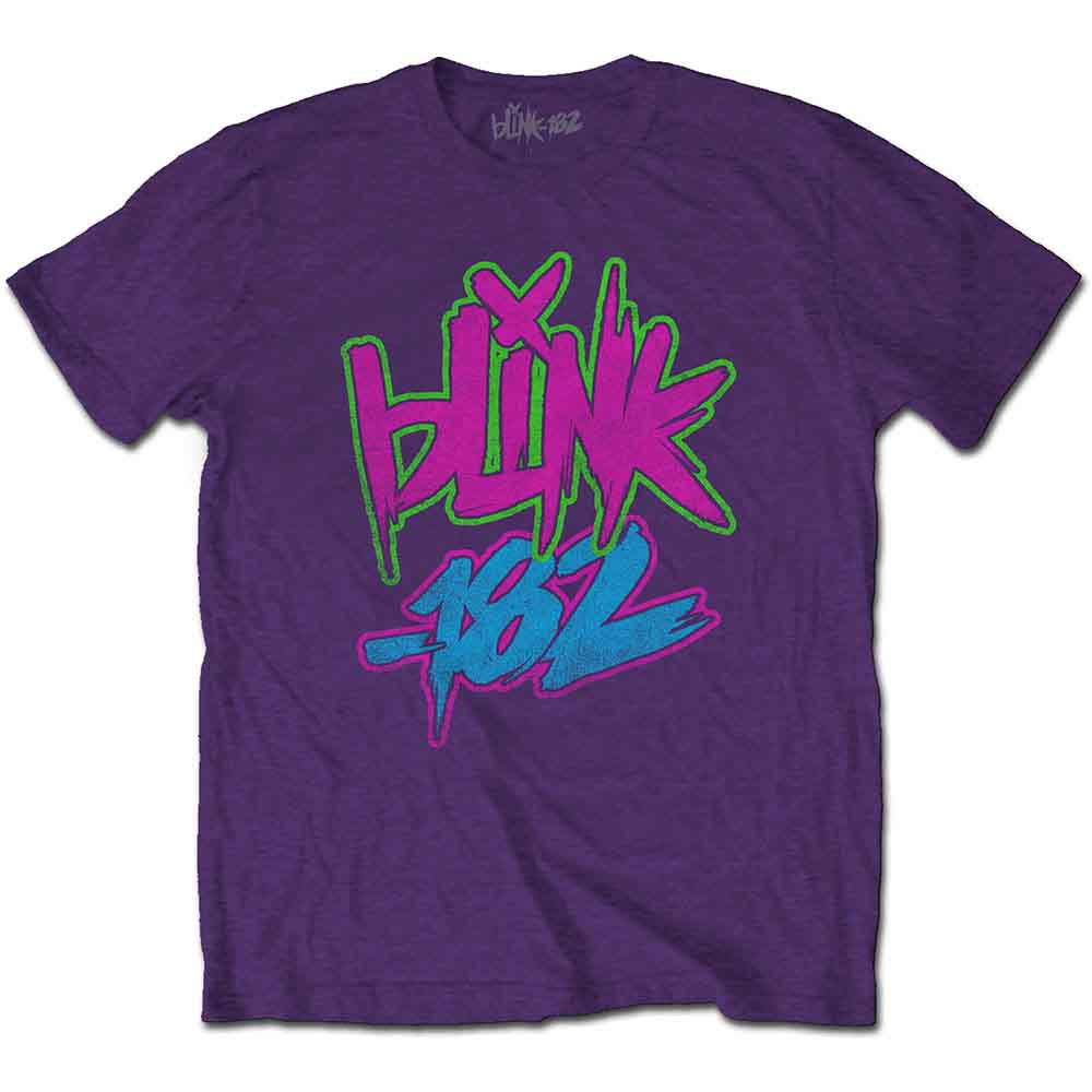 Blink-182 Neon Logo [T-Shirt] Officially Licensed