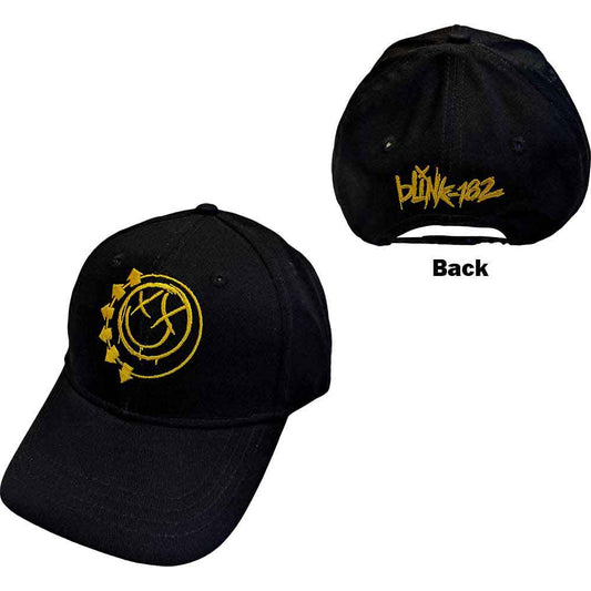 Blink-182 Yellow Six Arrow Smile Officially Licensed Hat Black