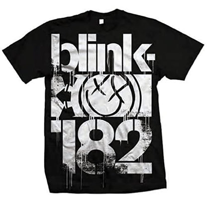 Blink 182 3 Bars Mens T-shirt Officially Licensed