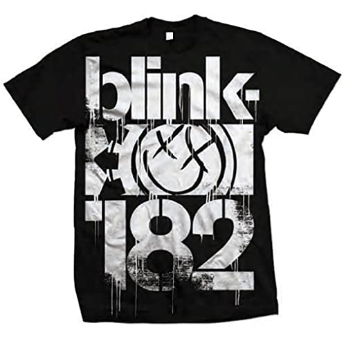 Blink 182 3 Bars Mens T-shirt Officially Licensed