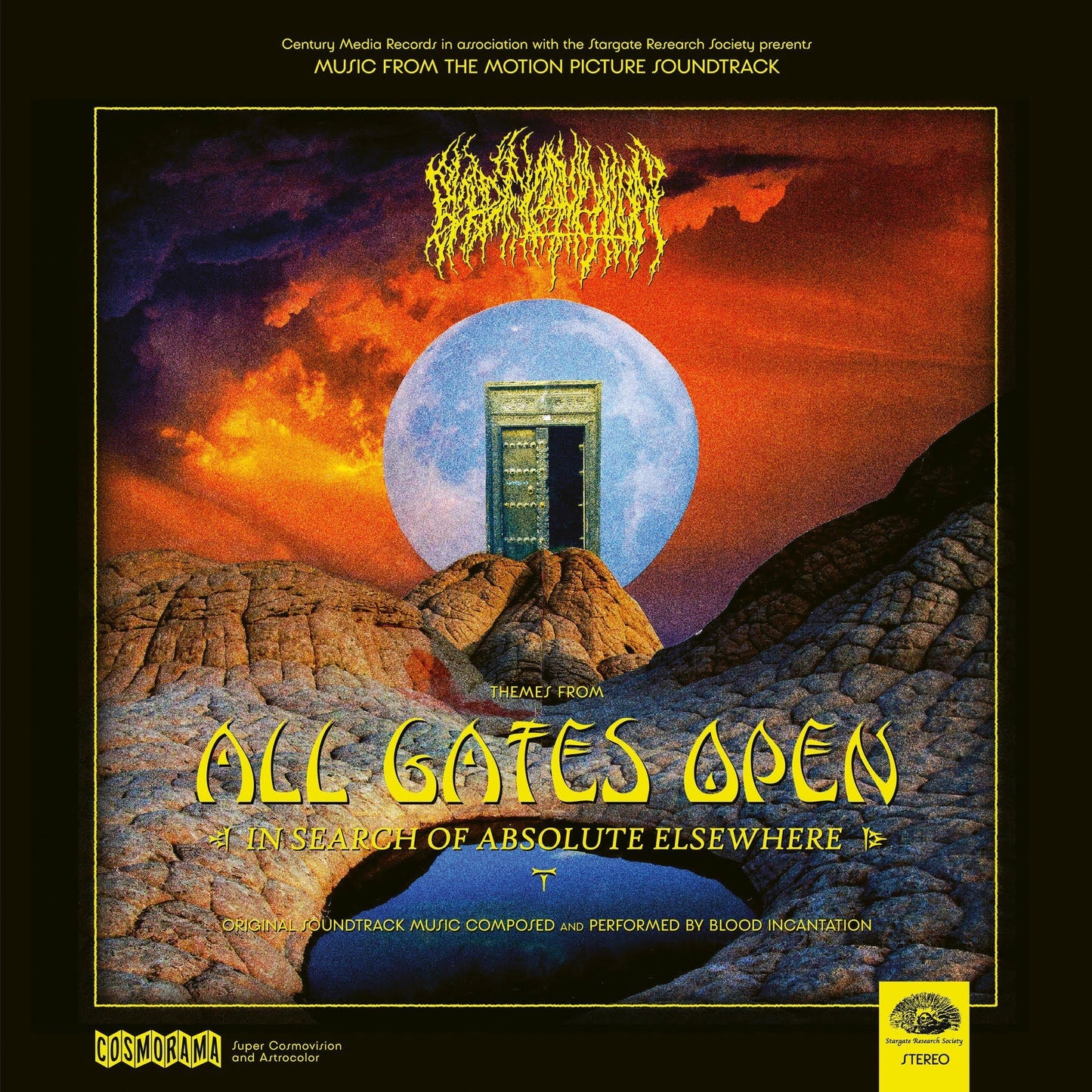 Blood Incantation - All Gates Open (Original Motion Picture Soundtrack) [2LP + Blu-Ray] [Vinyl] Vinyl Record