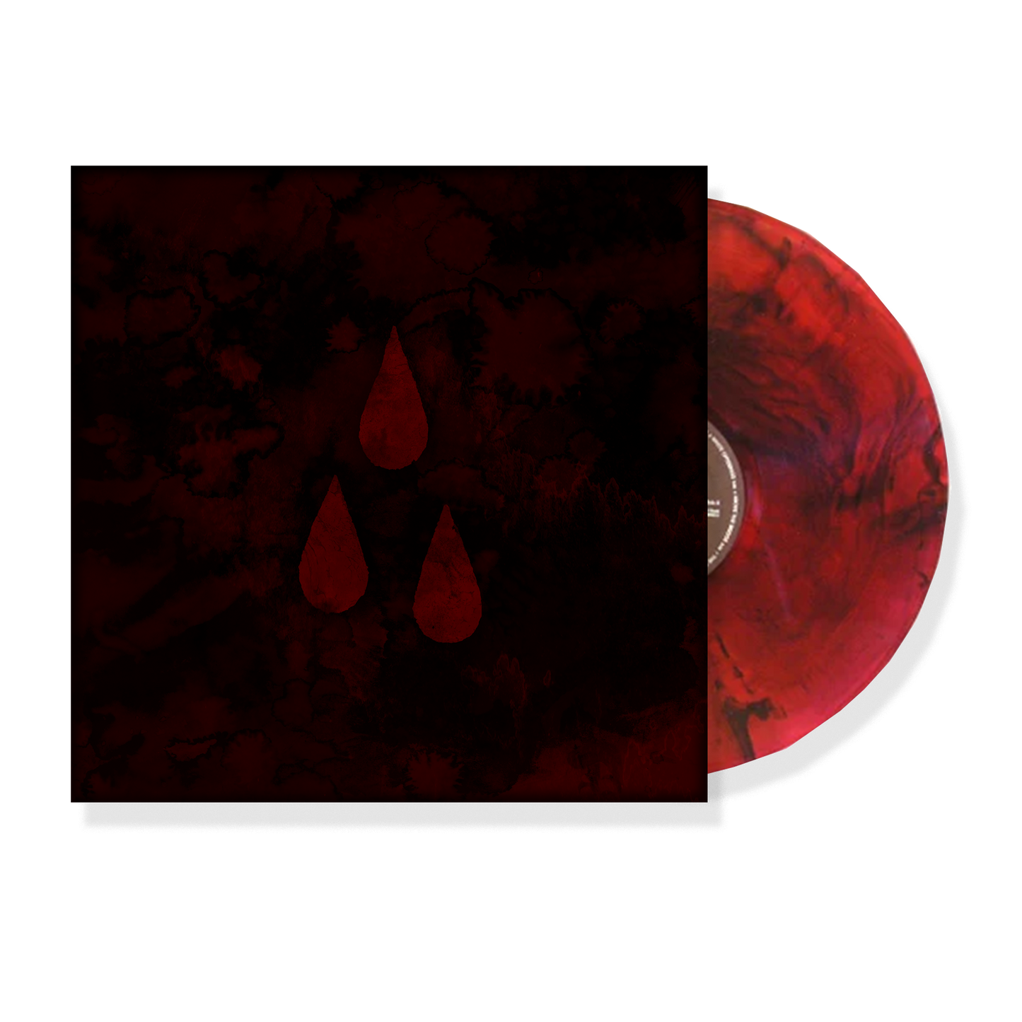 AFI (THE BLOOD ALBUM) Translucent Red with Black Vinyl Vinyl Record