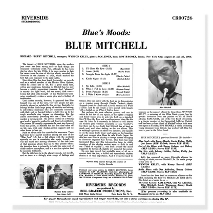 Blue’s Moods (Original Jazz Classics Series) (180g LP) Vinyl Record