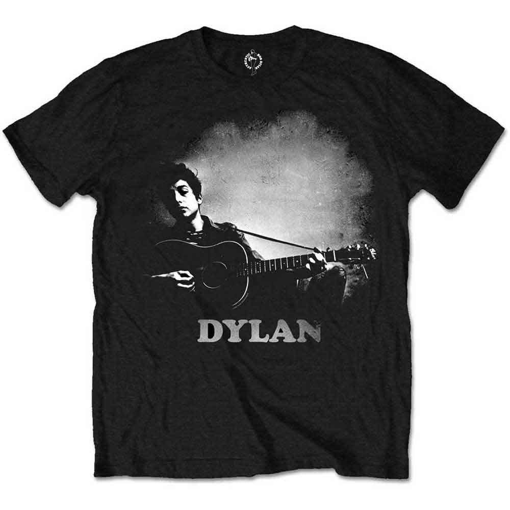 Bob Dylan Guitar & Logo [T-Shirt]
