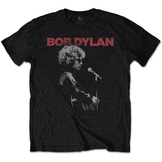 Bob Dylan Sound Check Mens T Shirt Black Officially Licensed