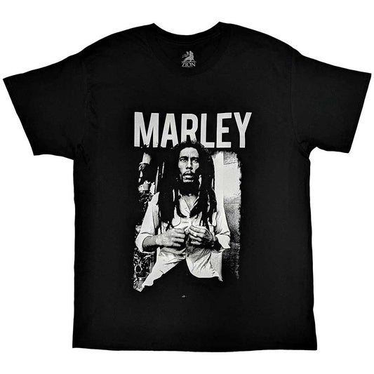Bob Marley Black & White [T-Shirt] Officially Licensed