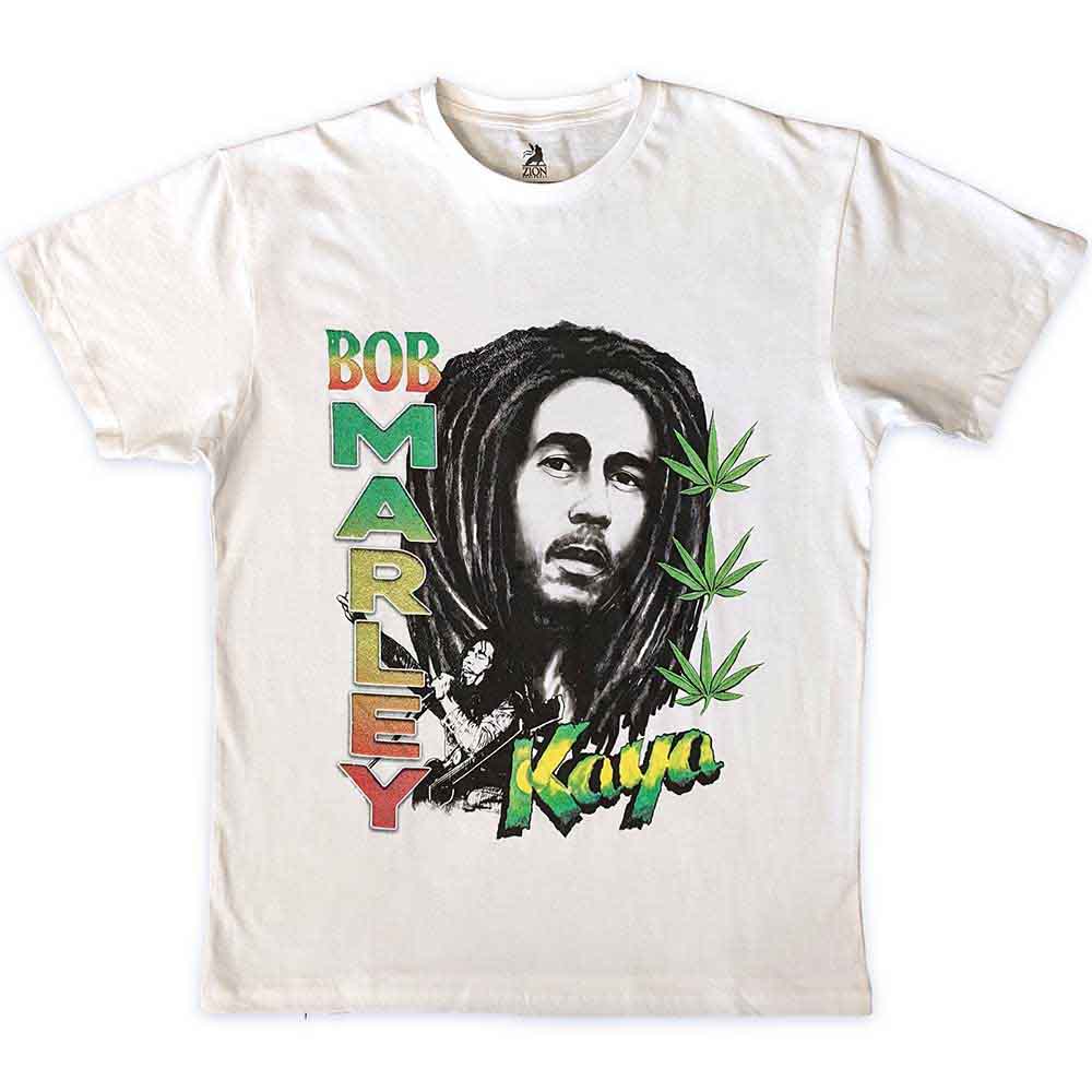 Bob Marley Kaya Illustration [T-Shirt] Officially Licensed