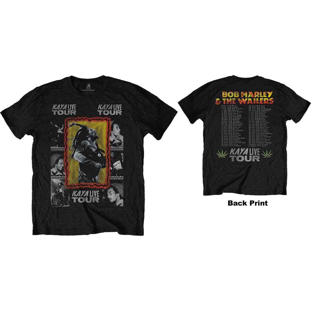 Bob Marley Kaya Tour Mens T Shirt Officially Licensed