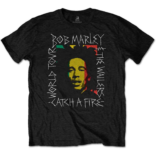Bob Marley Rasta Scratch [T-Shirt] Officially Licensed