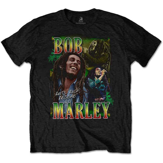 Bob Marley Roots, Rock, Reggae Homage [T-Shirt] Officially Licensed